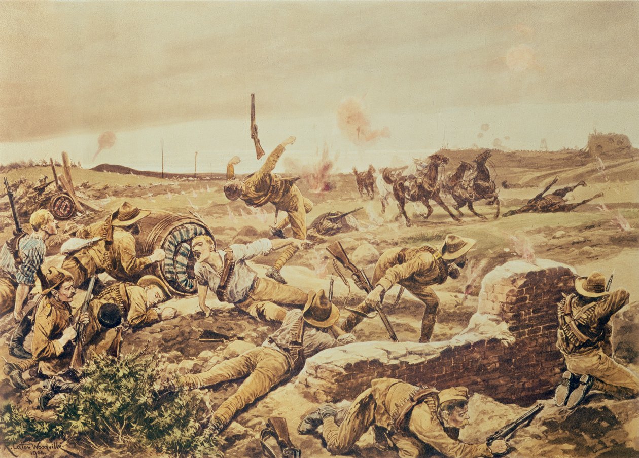Mafeking 1900、ボーア戦争 作： リチャード・カトン・ウッドビル・ジュニア