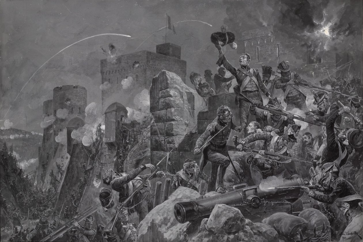 デビルズオウン、1812年、1908年 作： リチャード・カトン・ウッドビル・ジュニア