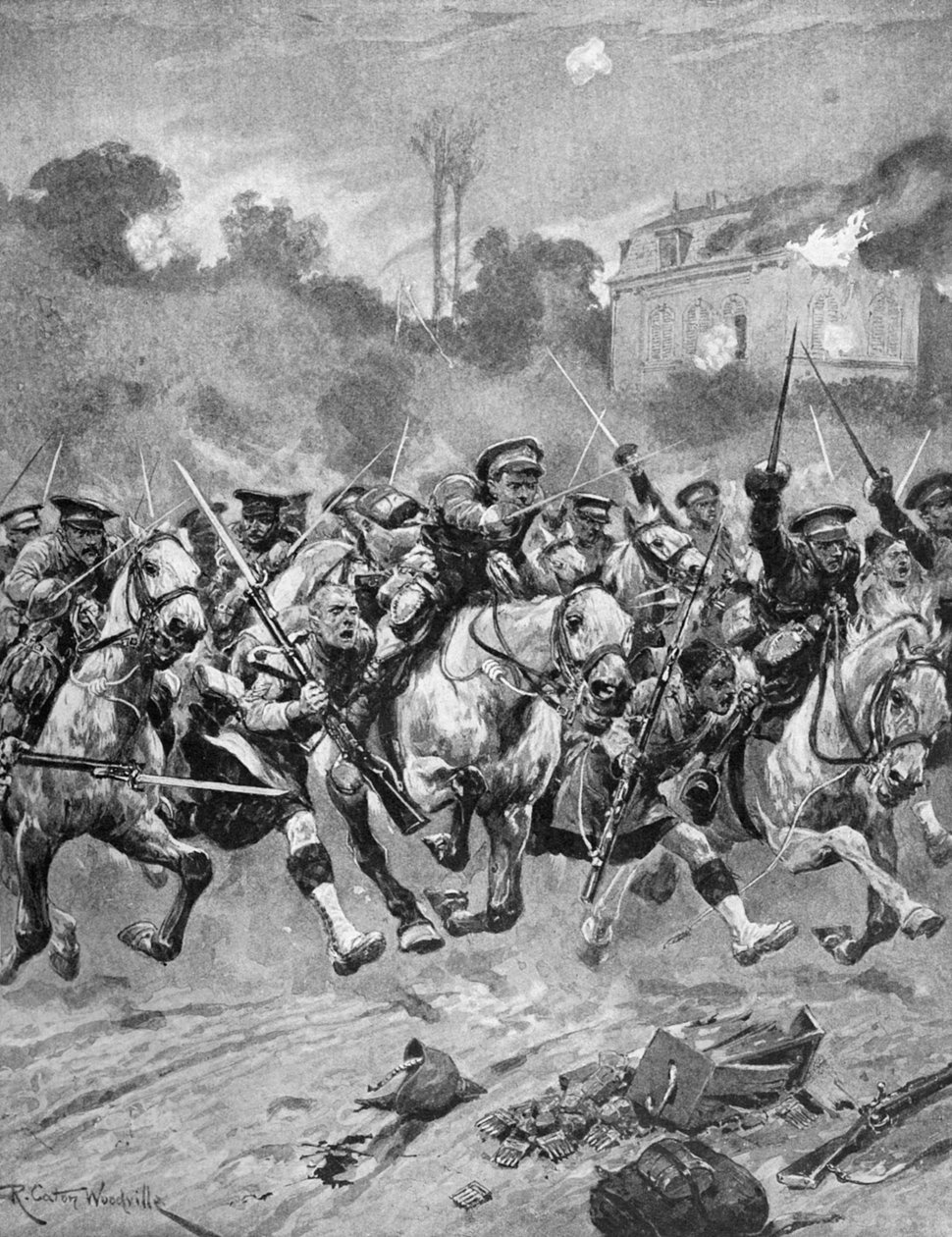 WW1-セントクエンティンの戦い1914 作： リチャード・ケイトンIIウッドビル