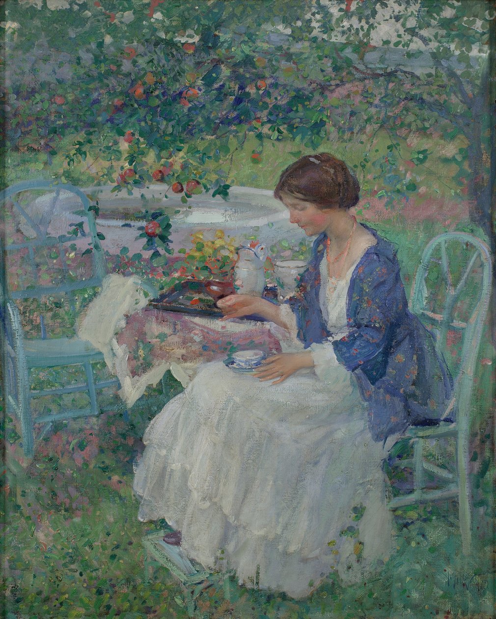 グレイ・デイ、1910-11 作： リチャード・エドワード・ミラー