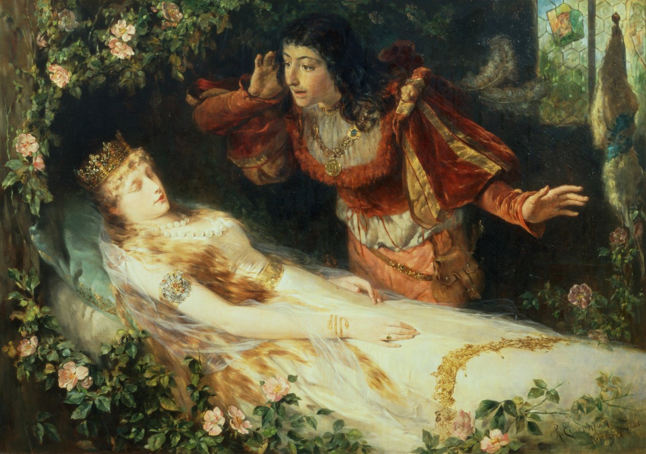 眠れる森の美女、1881 作： リチャード・アイザーマン