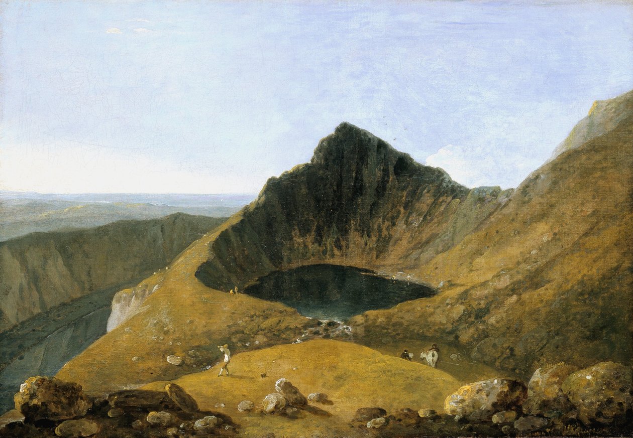 Llyn-y-Cau、Cader Idris 作： リチャード・ウィルソン