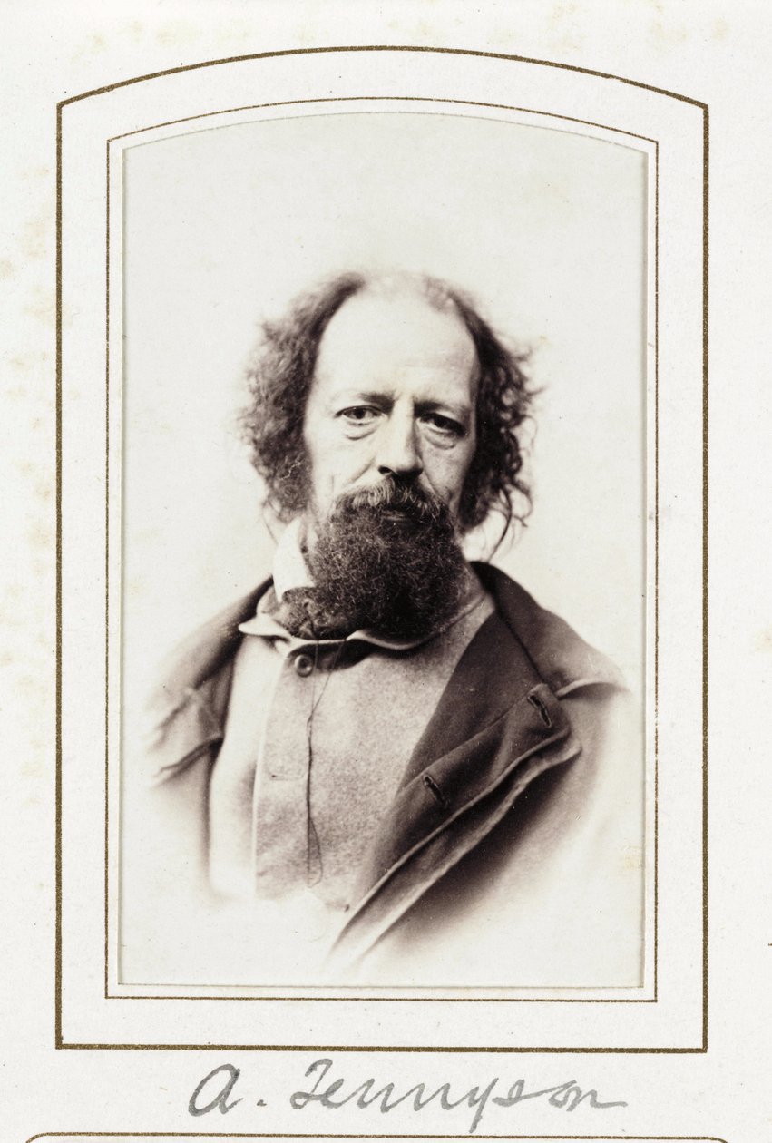 A Tennyson」1864年頃 作： リチャード（後）パパ