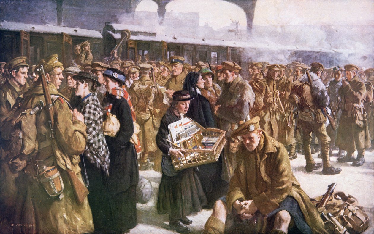ヴィクトリア駅、ロンドン 作： リチャード（後）ジャック