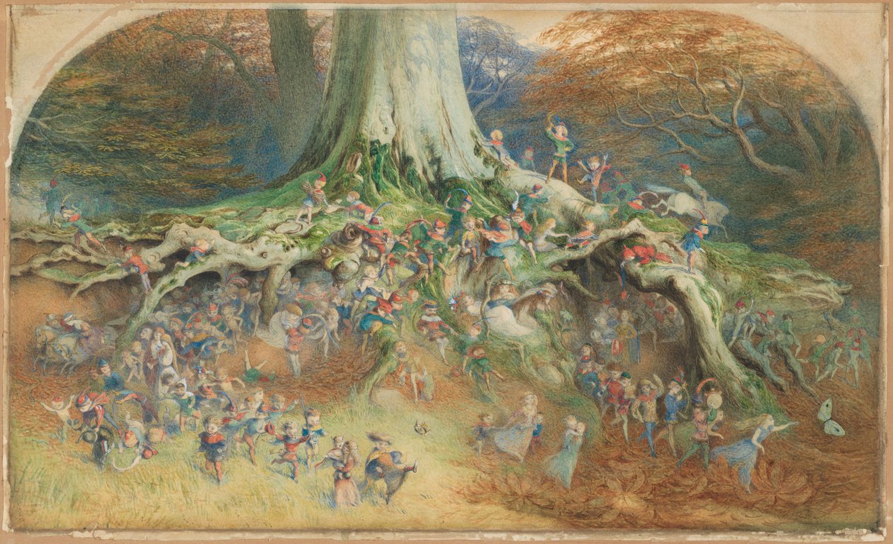 魔法にかけられた木 作： リチャード・ドイル