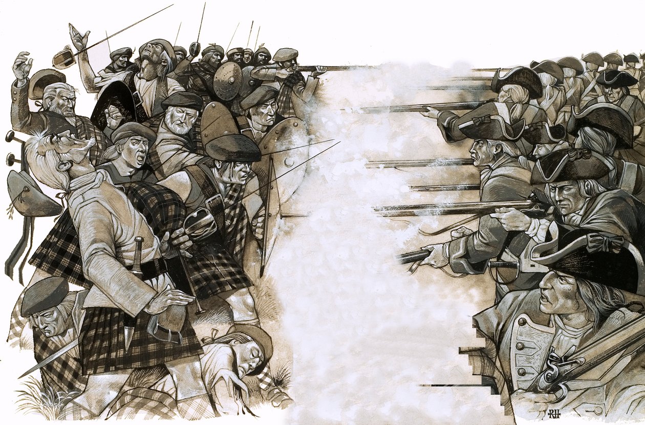 カロデンの戦い 作： リチャード・フック