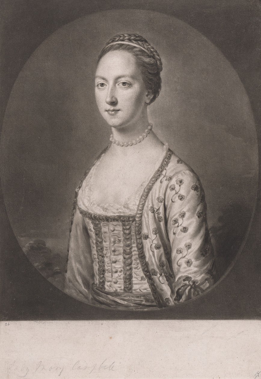 Lady Mary Campbell 作： リチャード・ヒューストン