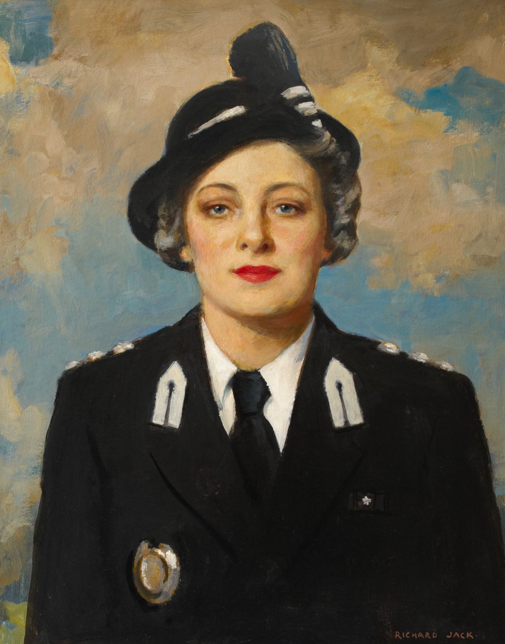 Muriel Elsie Gamage, n. 1950 (öljy kankaalle) 作： リチャードジャック