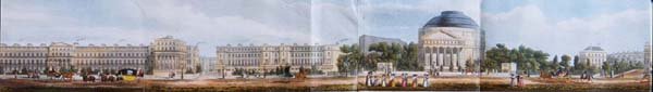 ケンブリッジ・テラス、コロッセオ、聖職者孤児院、アッカーマンによるパブ「A Panoramic View Round the Regent