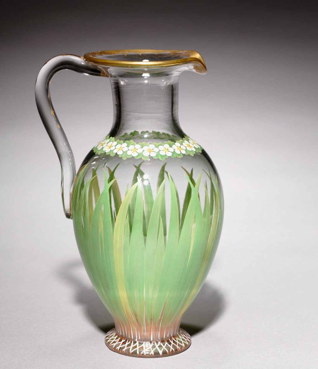 水差し、JFクリスティによって実行された、Stangate Glass Works、1847 作： リチャード・レッドグレイブ