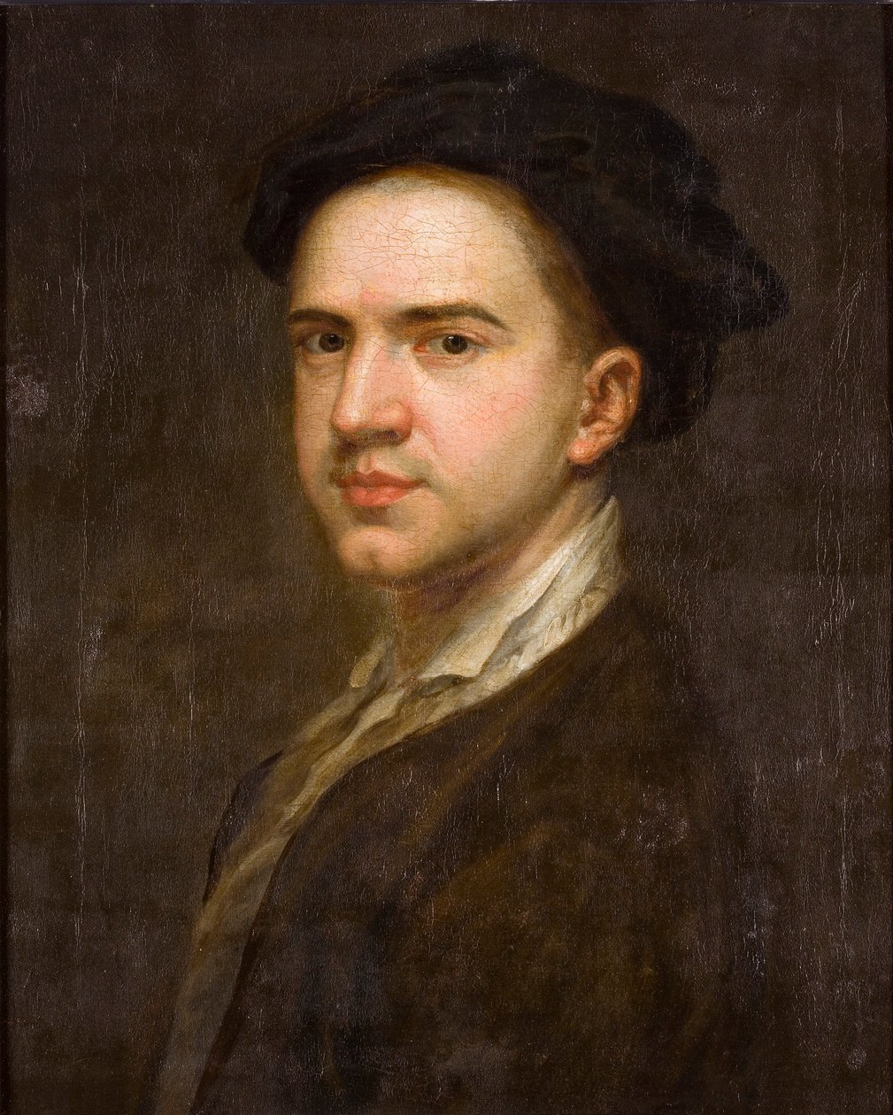 自画像、c1744。 作： リチャード・ウィルソン