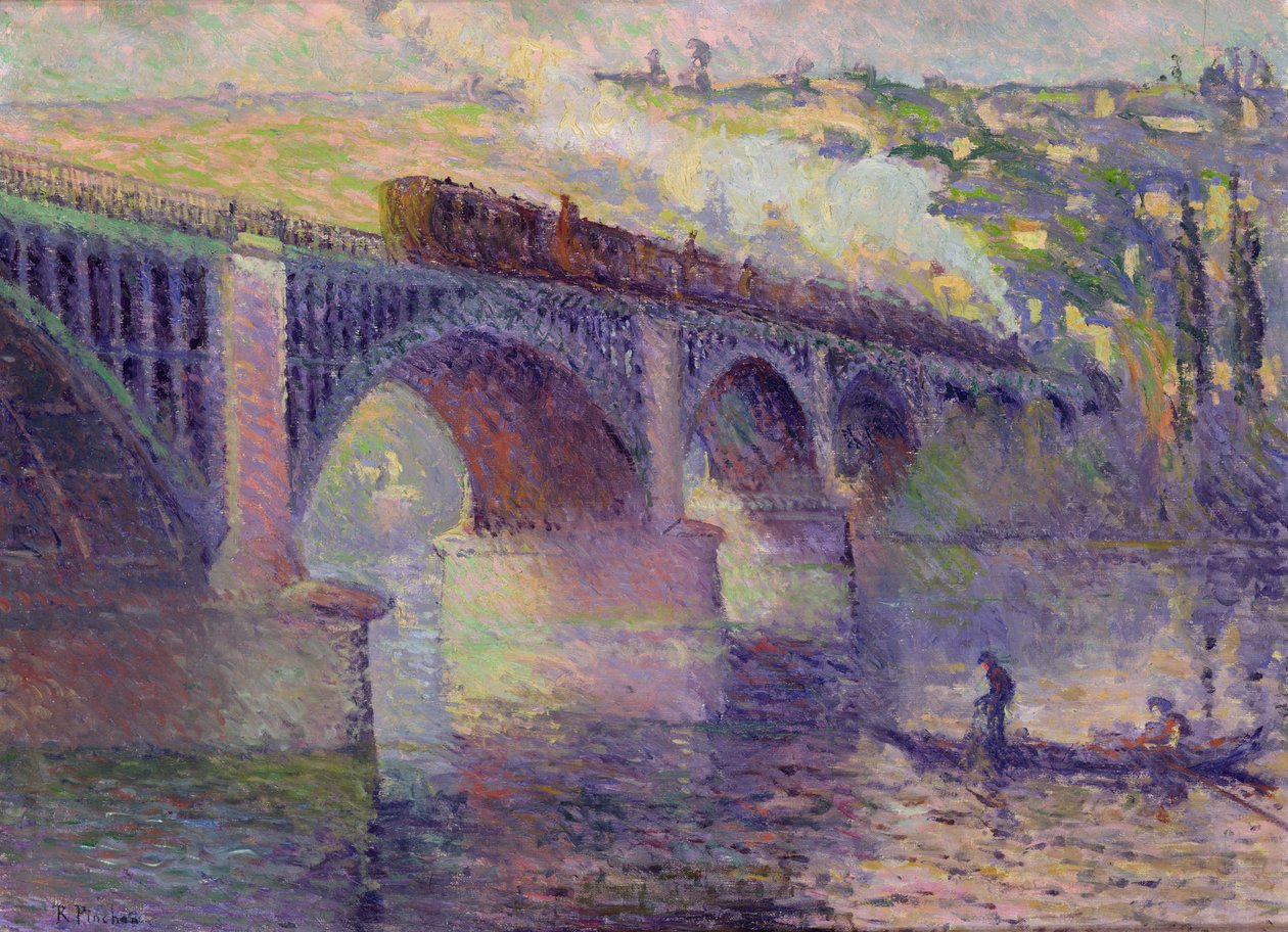 日没の橋、1905 作： ロバート・アントワーヌ・ピンチョン