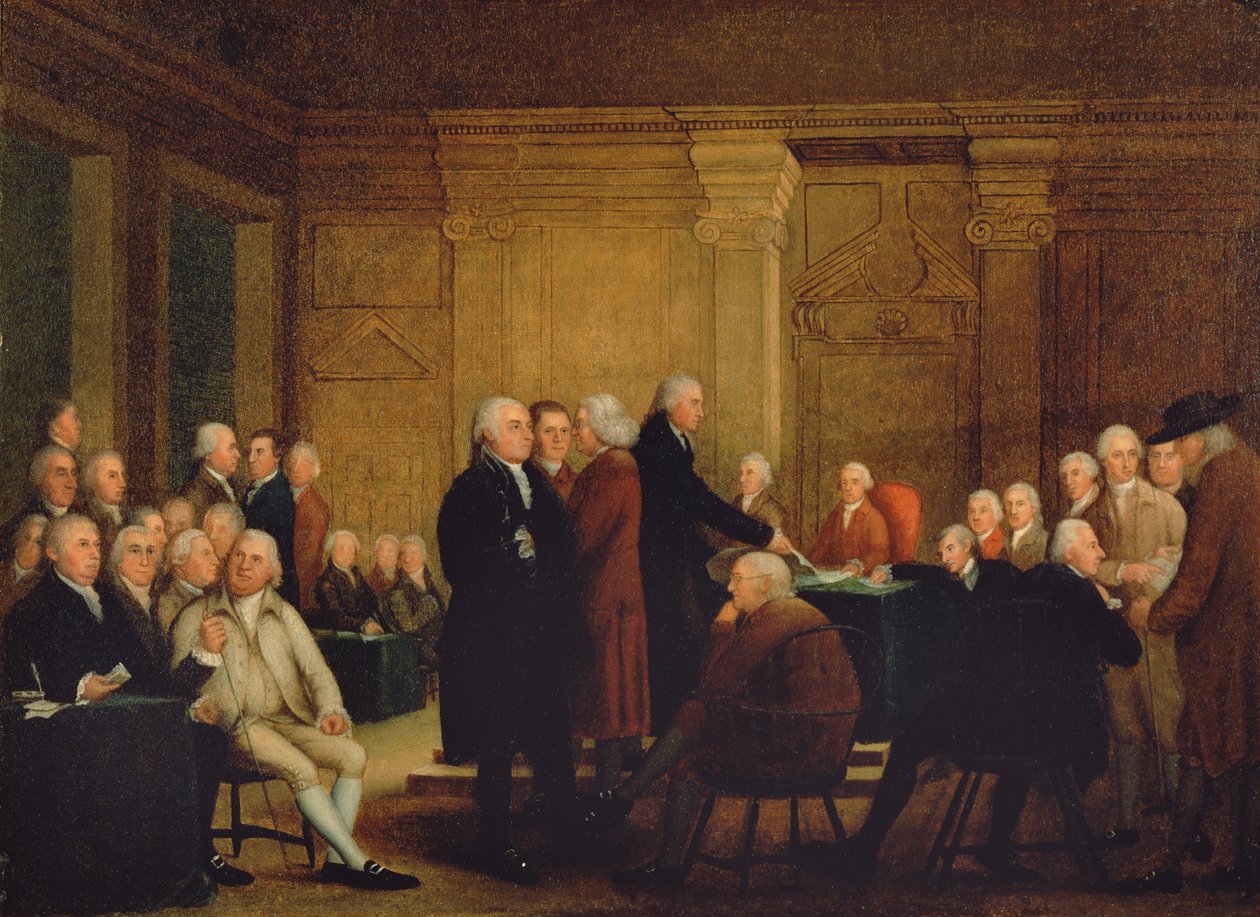 議会投票の独立、1795-1801年 作： ロバートエッジパイン
