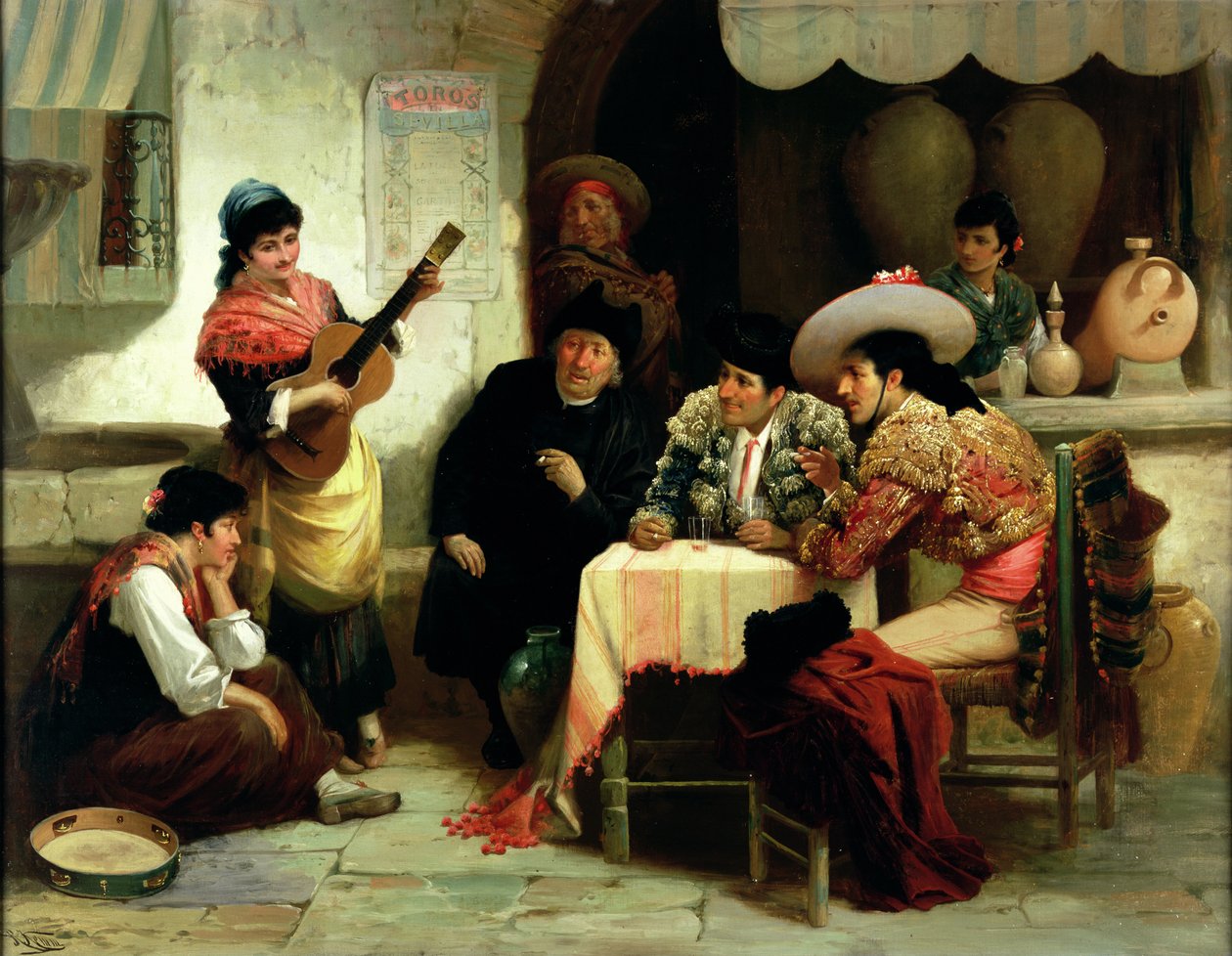 スペインの居酒屋で 作： ロバート・ケム