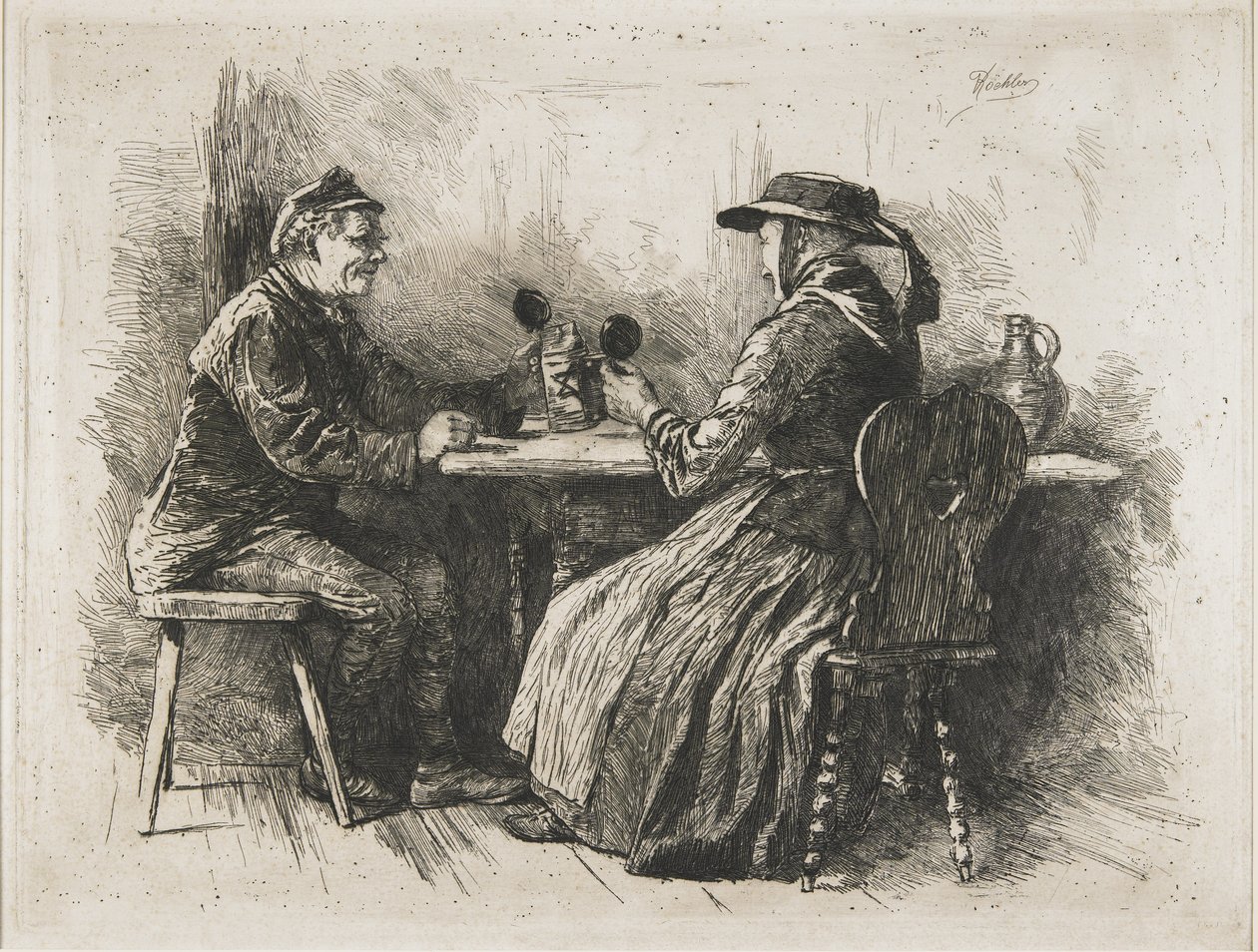 Prosit！、1886 作： ロバート・ケーラー