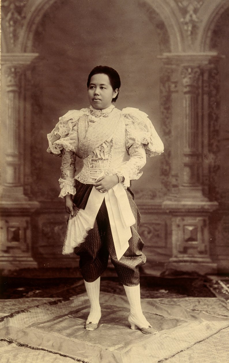 サオババボンスリ女王、1890年 作： ロバート・レンツ
