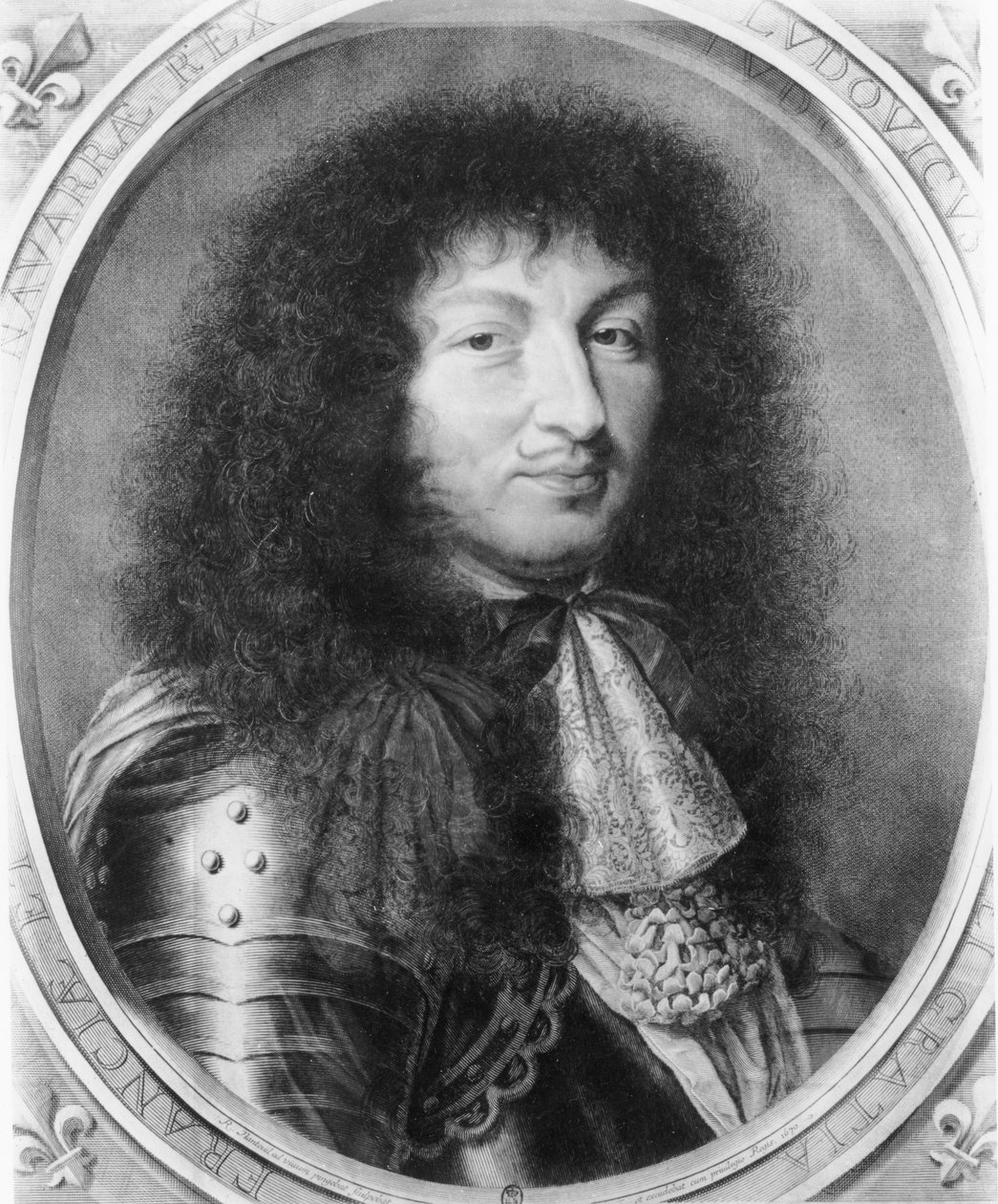 ルイ14世、1676年 作： ロバート・ナントゥイユ