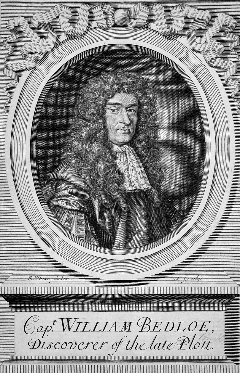ウィリアム・ベッドロー（1650-80） 作： ロバート・ホワイト