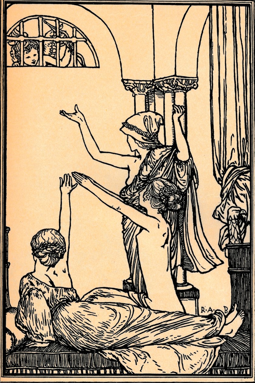 囚人、c1900 作： ロバート・アニング・ベル