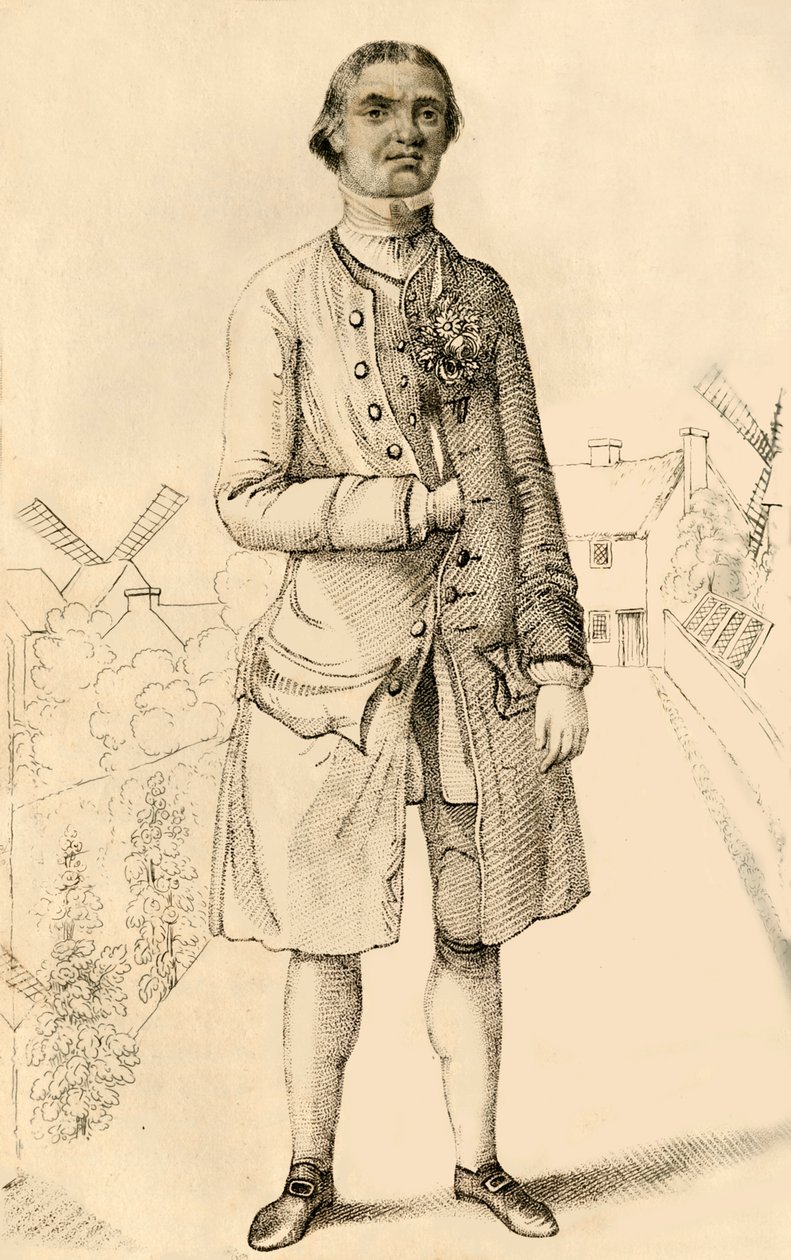 Thomas Wood、The Abstemious Miller、1821年。 作： ロバート・クーパー