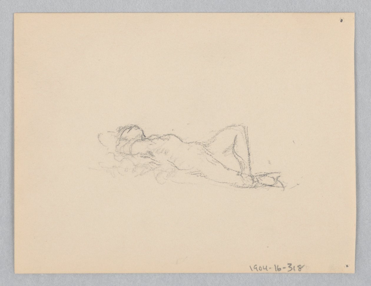 Study for a woman, “Moods to Music”, Mendelssohn Glee Club, New York, NY 作： ロバートフレデリックブルーム