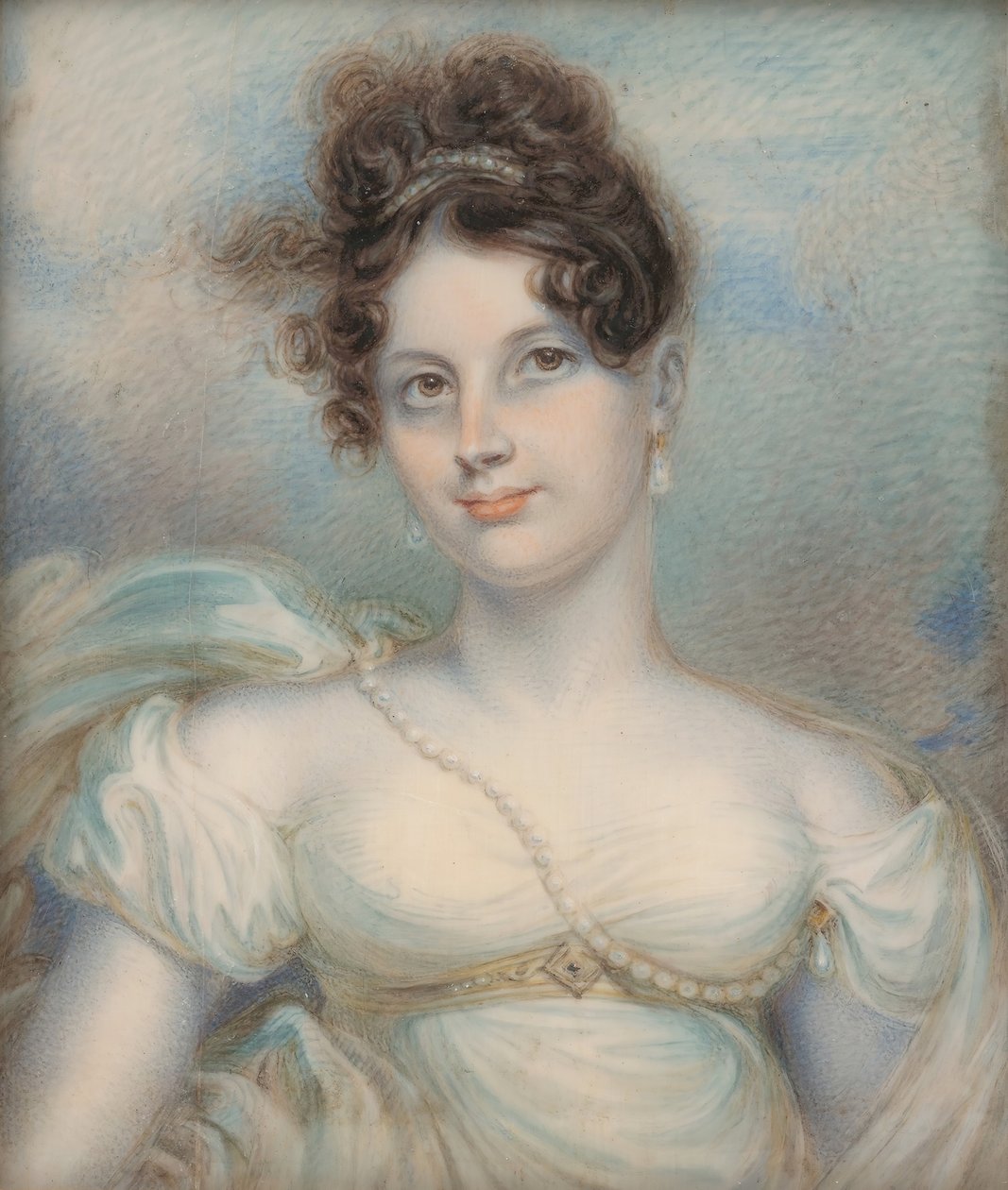 Manigault Heyward Susan Hayne Simmons夫人1813年。 作： ロバート・フルトン