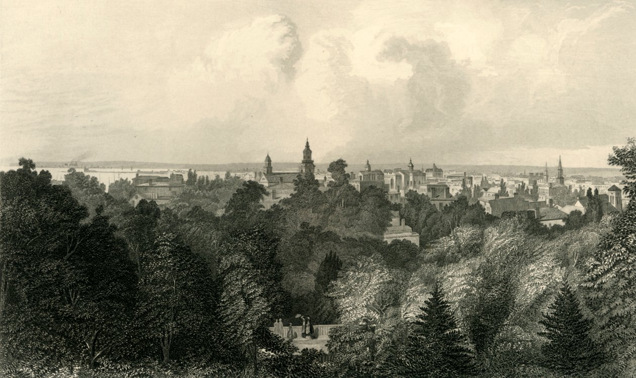 「ミルウォーキー市」、1874 年。 作： ロバート・ヒンシェルウッド