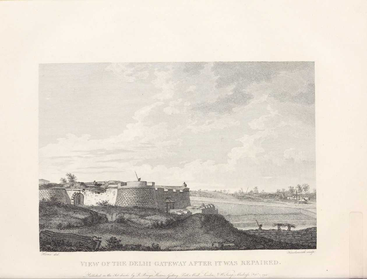 Illustrasjon hentet fra boken Select views in Mysore, the country of Tippoo Sultan av Home, Robert og utgitt av Published by Mr. Bowyer (gb, 1794) 作： ロバートホーム