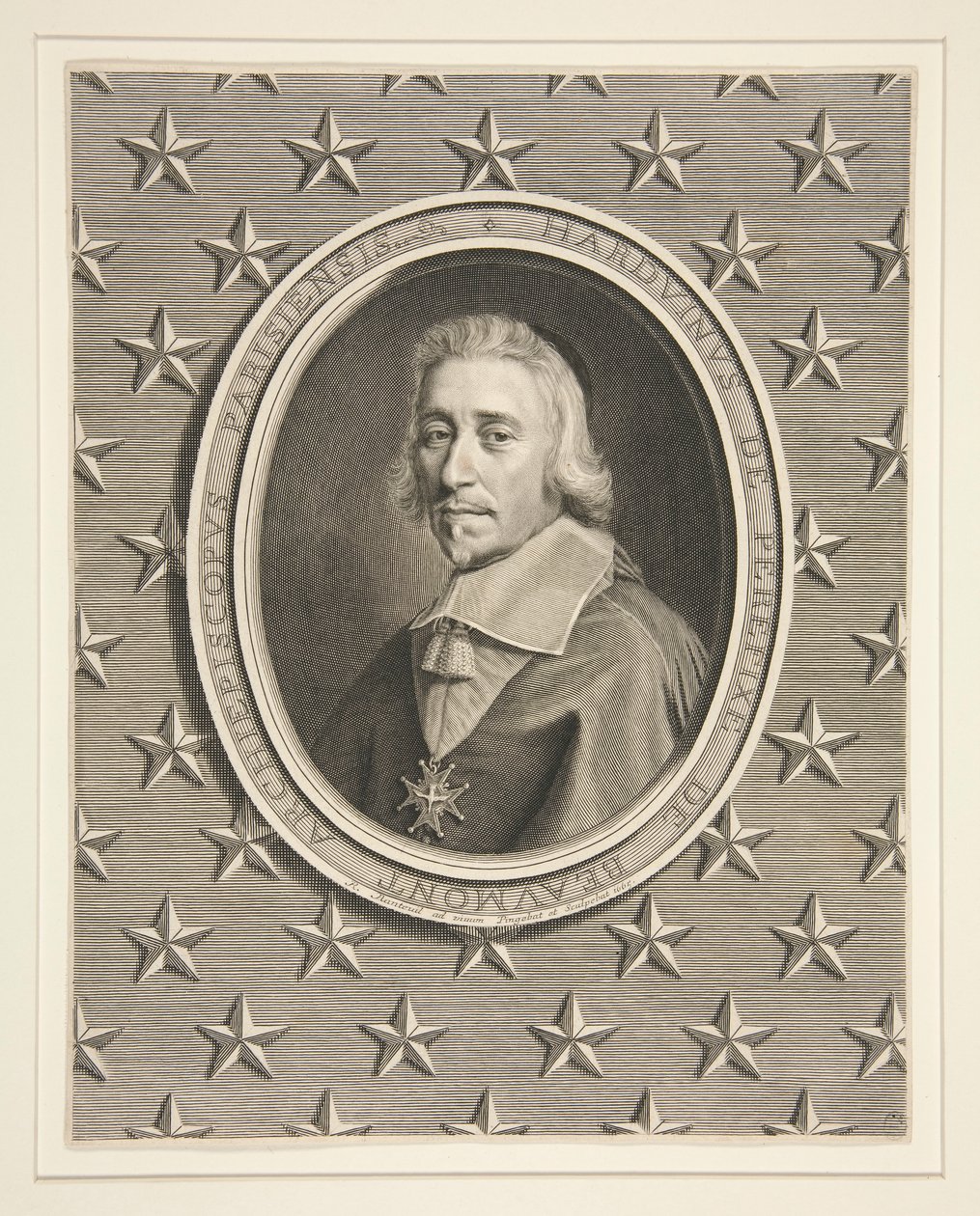 Hardouin de Péréfixe de Beaumont、パリ大司教 (パリ大司教) (1605-1671) 作： ロバート・ナントゥイユ