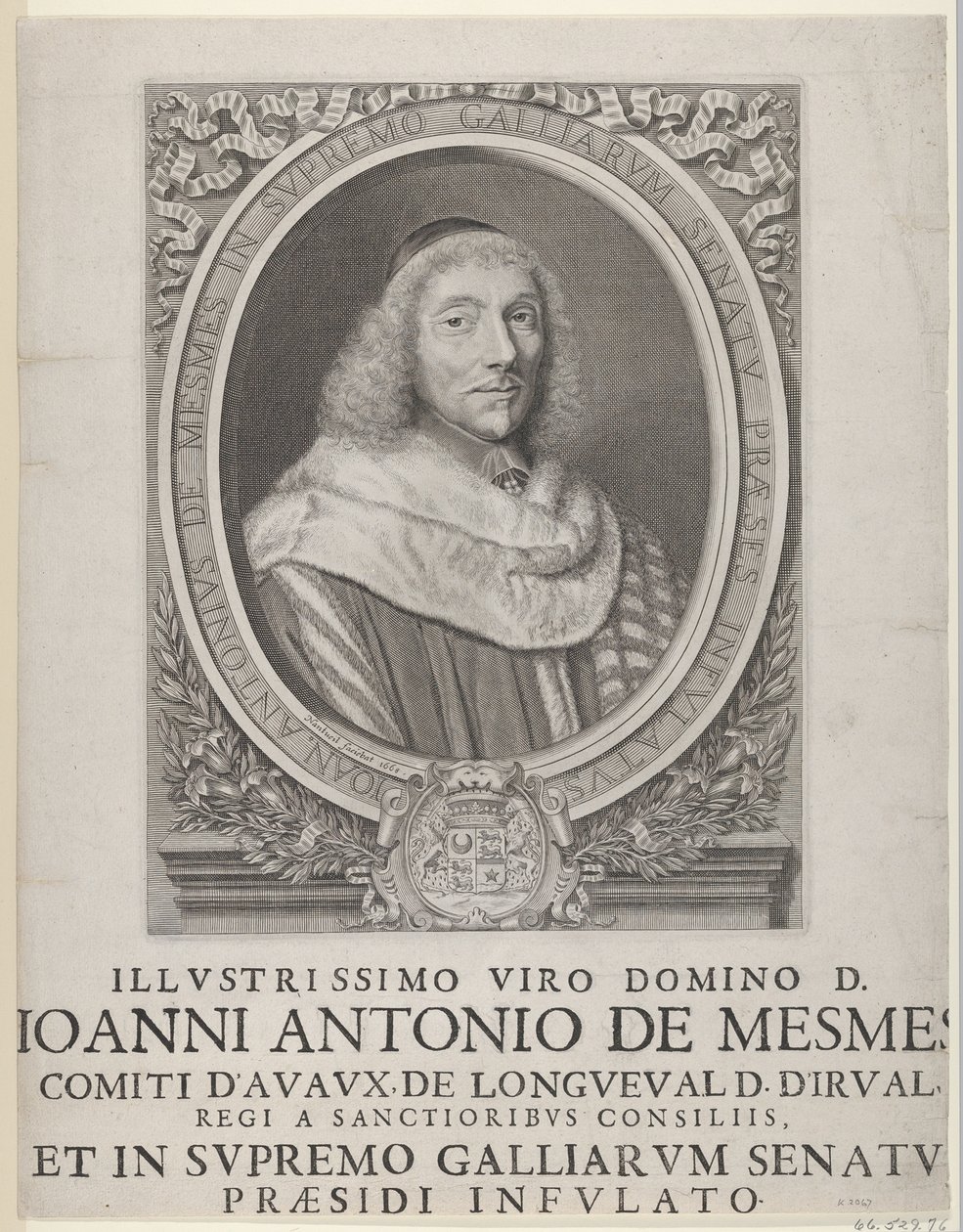 ジャン＝アントワーヌ・ド・メスム、1658年。 作： ロバート・ナントゥイユ