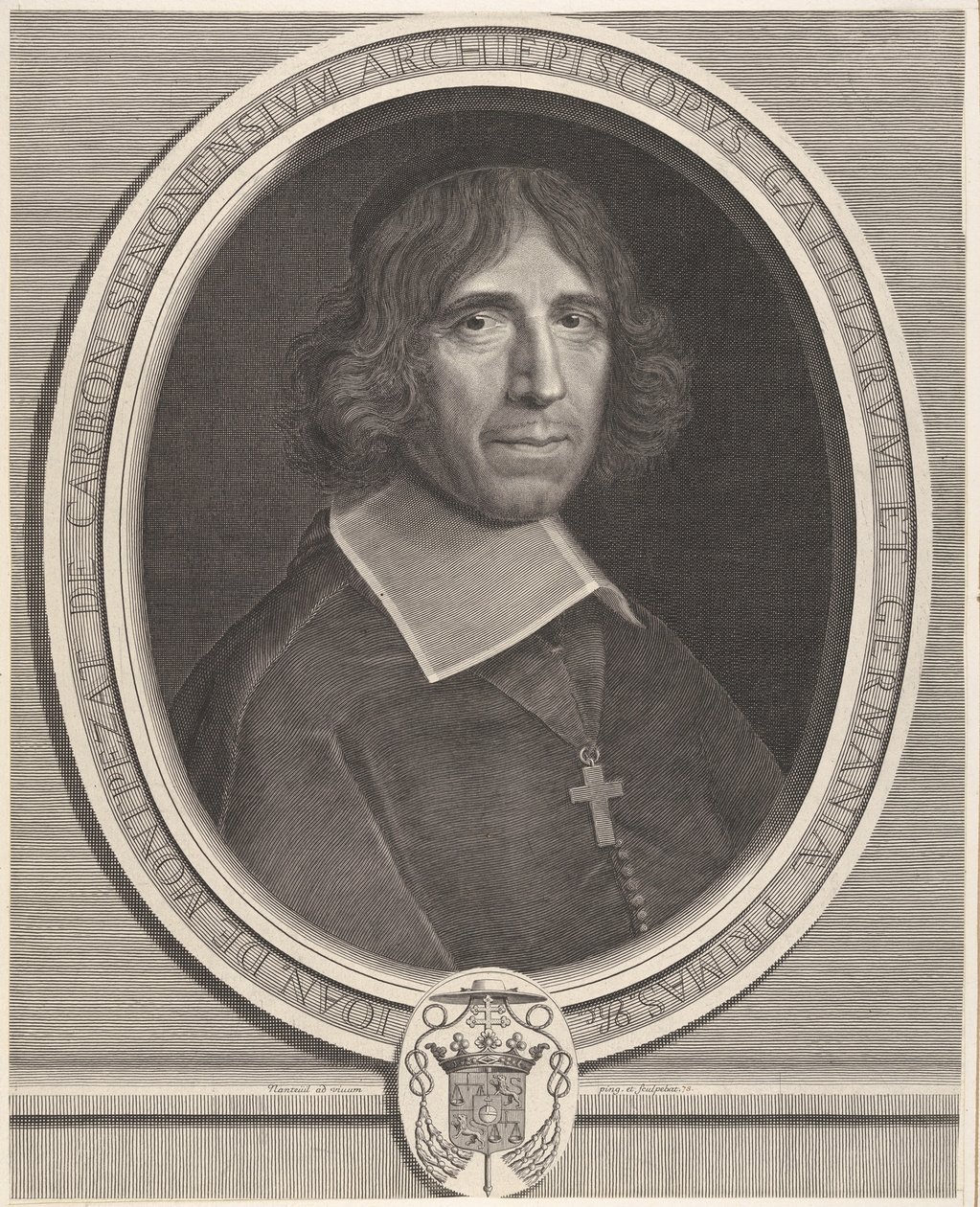 Jean de Montpezat de Carbon、ca. 1673年。 作： ロバート・ナントゥイユ