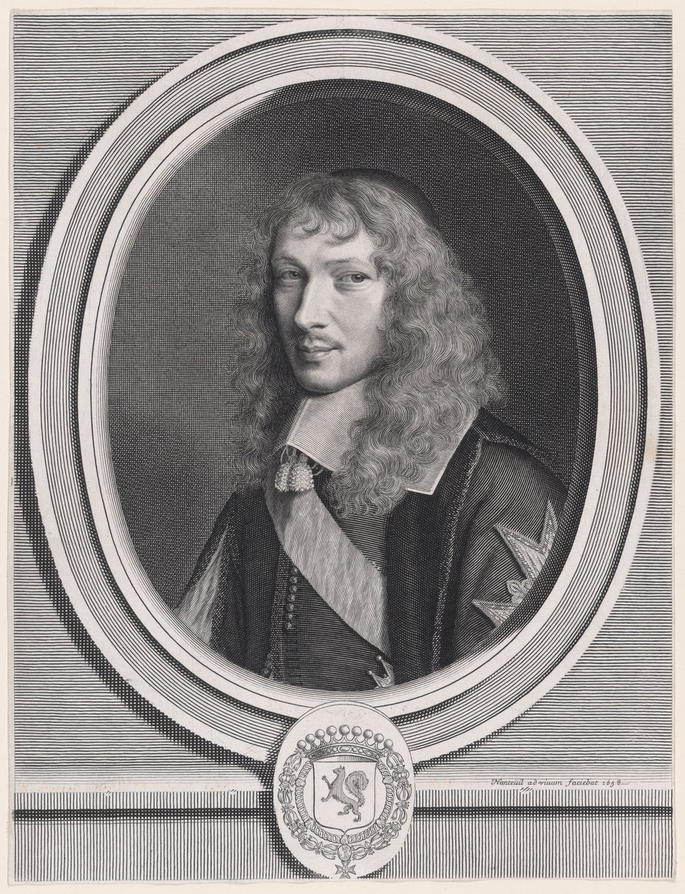 バジル・フーケ神父（1622-1680）、バルボーおよびリニーの修道院長、国王勲章事務局長（Abbot of Barbeaux and Rigny, Chancellor of the King