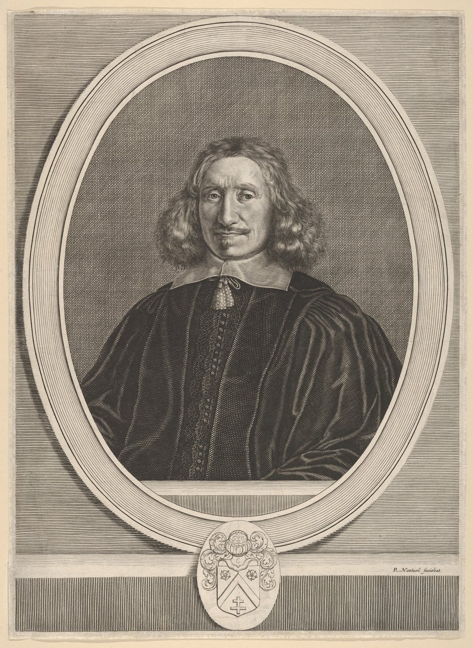 ミシェルラーチャー、ca。 1648-49。 作： ロバート・ナントゥイユ