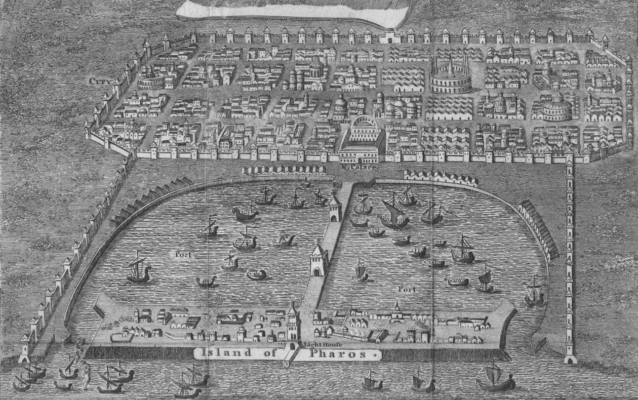 アレクサンドリア、c1826 作： ロバート・スコット