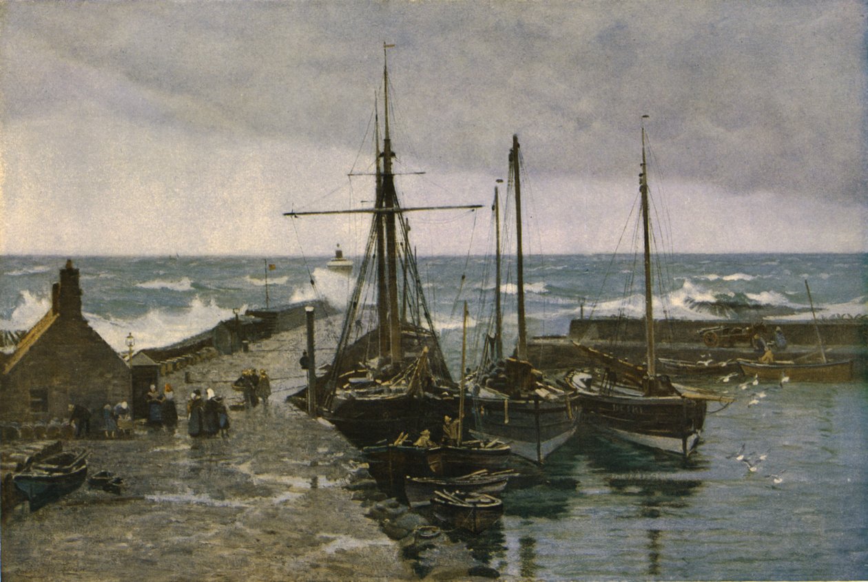 家と避難所、1905、c1930。 作： ロバートウィアアラン