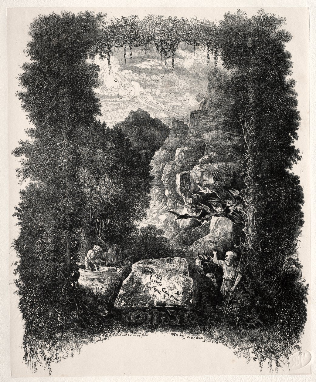Thierry-FaletansによるFables and Fairy-Talesの最初の口絵 作： ロドルフ・ブレディン