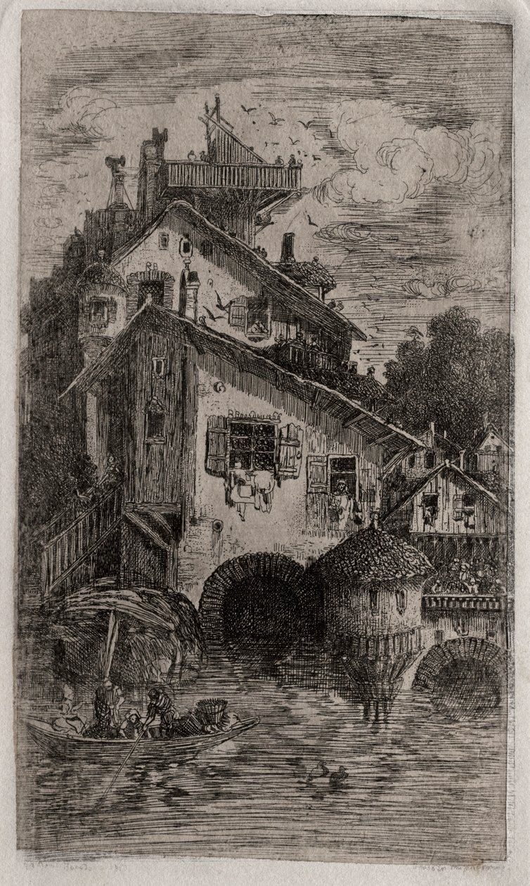 ミル、1866。 作： ロドルフ・ブレディン