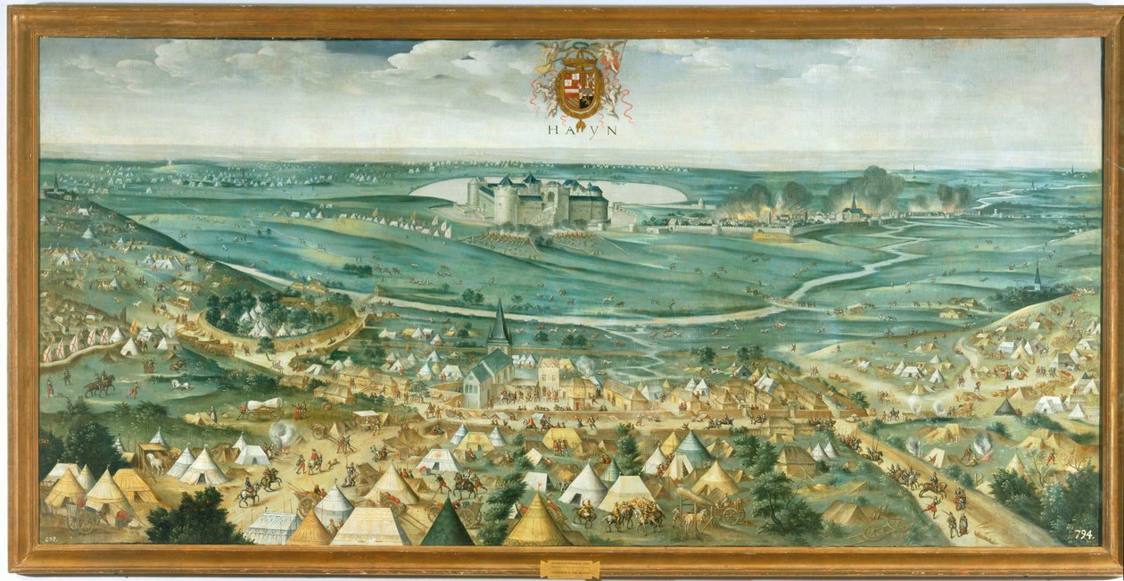 ヘインの町での火災。10014232 ... 作： ロドリゴ・デ・ホランダ