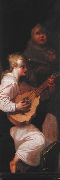リュート奏者、1609年 作： ロエロフ・ファン・ジル