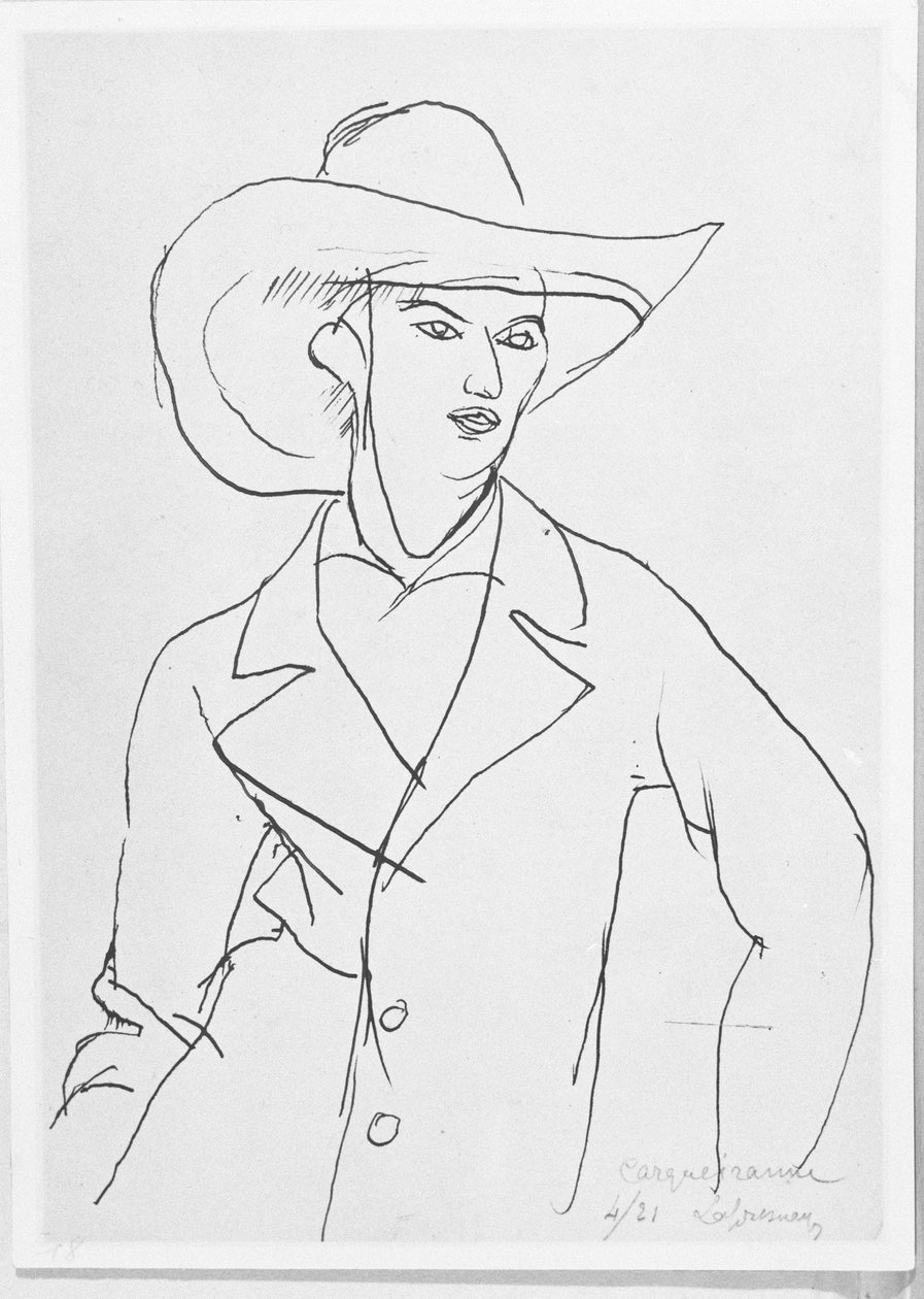 レイモンド・ラディゲ（1903-23）1921 作： ロジェ・ド・ラ・フレネ