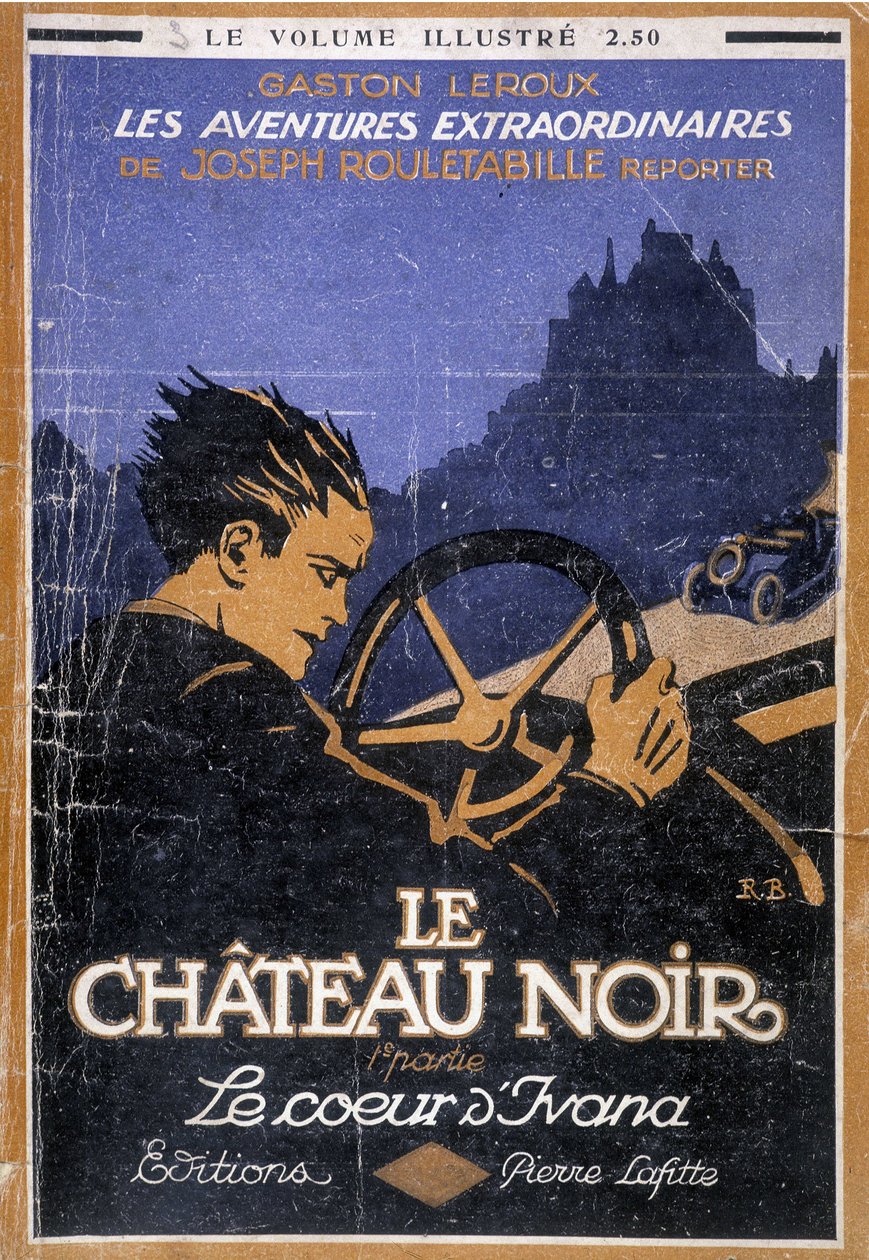 書籍『Le chateau noir』の表紙 作： ロジャーブロダース