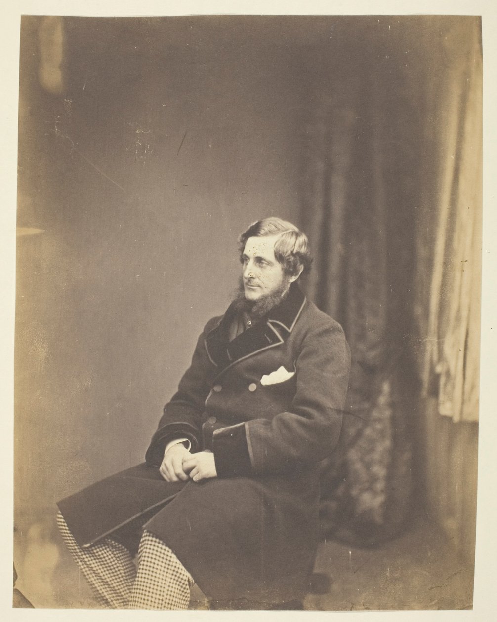 J・モンタギュー・スティール卿（1820-1890）、クリミア戦争時の軍事秘書官 作： ロジャー・フェントン