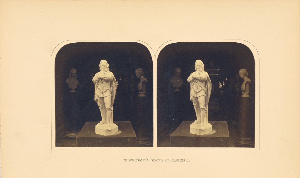 Thornicrofts Statue von Charles I 作： ロジャー・フェントン