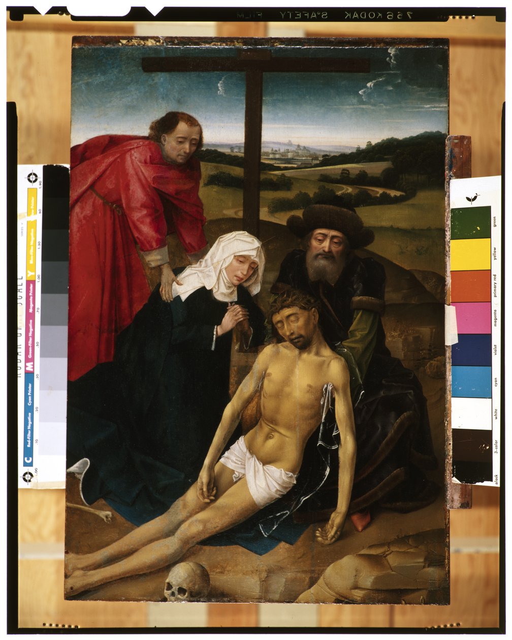キリストの嘆き、c.1460-75 作： ロジェ・ファン・デル・ウェイデン