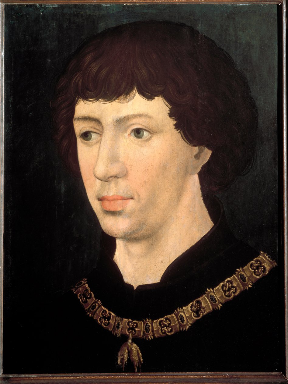 チャールズ・ザ・テメラリーの肖像 作： Rogier van der（のフォロワー）Weyden