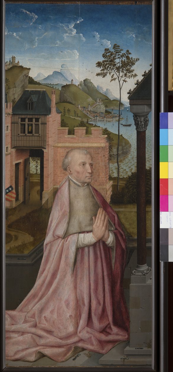 祈りの信者、c.1435（船内のテンペラと油） 作： Rogier van der（のワークショップ）Weyden