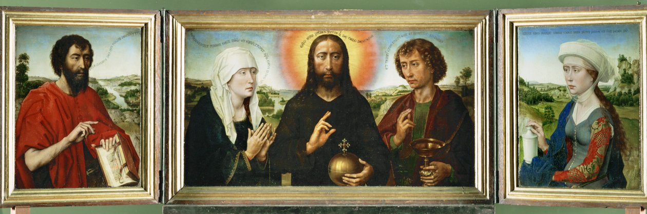 1452年以前に描かれたブラック家のトリプティク... 作： ロジェ・ファン・デル・ウェイデン