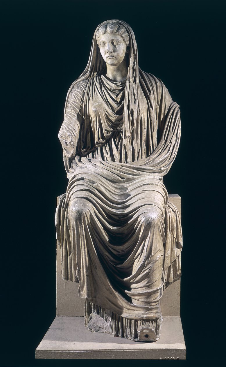 ベリアからのリヴィアの死後の像（58 BC-AD 29） 作： 小説