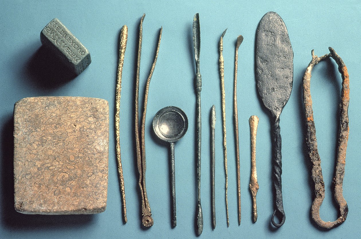 手術器具、ローマ時代のさまざまな日付 作： 小説