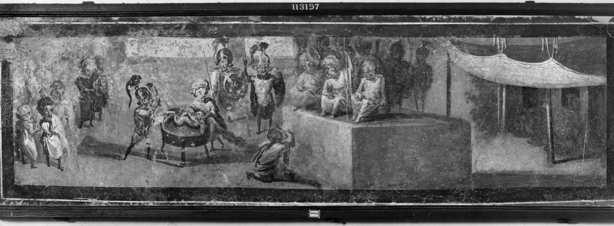 医師の家、ポンペイのソロモンの裁きの風刺画 作： 小説